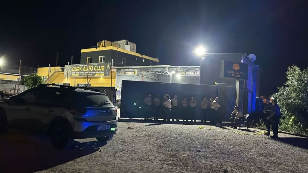 Mersin'de oto yıkamacıya silahlı saldırı