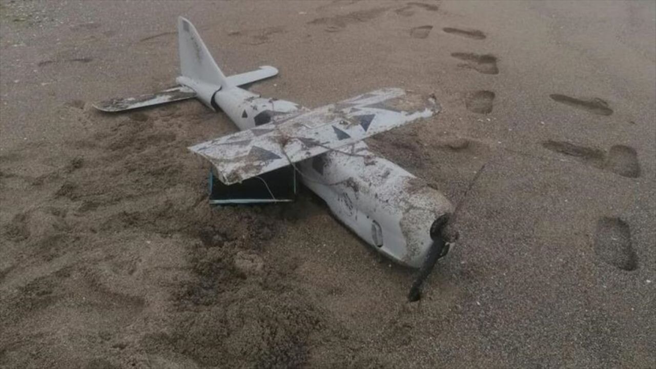 Sakarya'da sahilde İHA bulundu