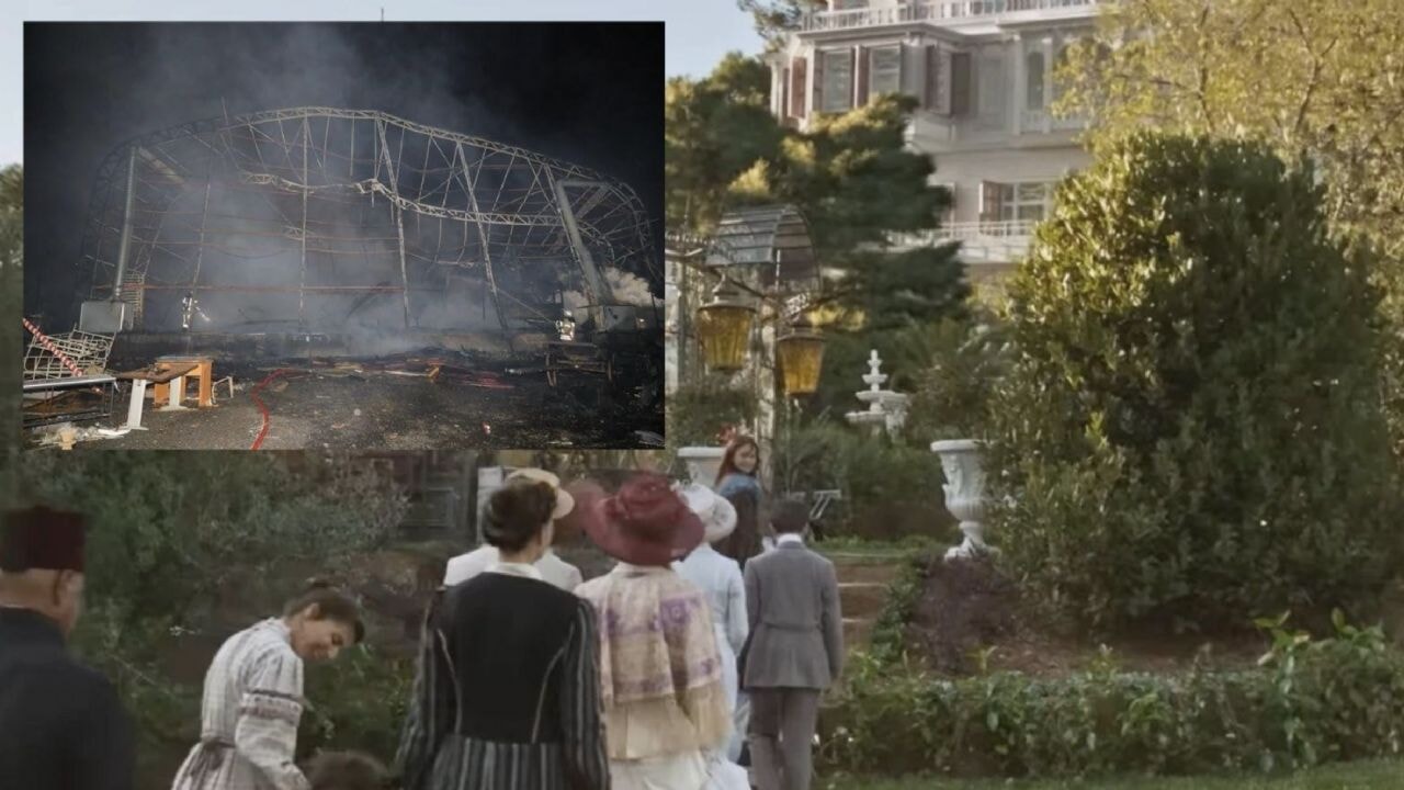 Şakir Paşa Ailesi setinde ikinci yangın: Yapım amiri hayatını kaybetti | Şakir Paşa köşkü neden yandı, dizi bitti mi?