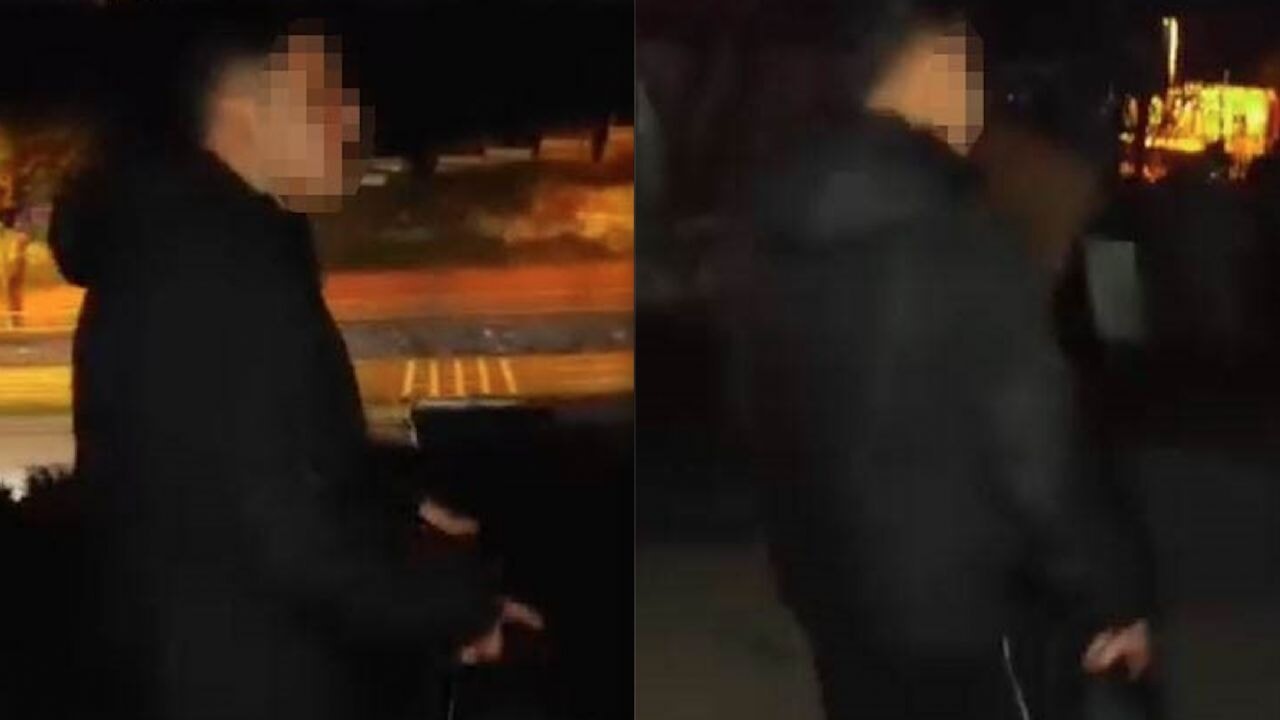 Sokakta uzun namlulu silahla görüntü paylaştı!