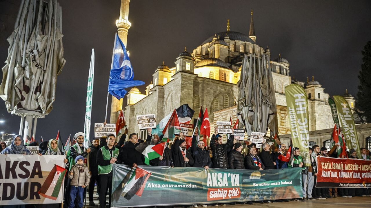STK'lardan İsrail'in Mescid-i Aksa'daki ibadet yasağına tepki