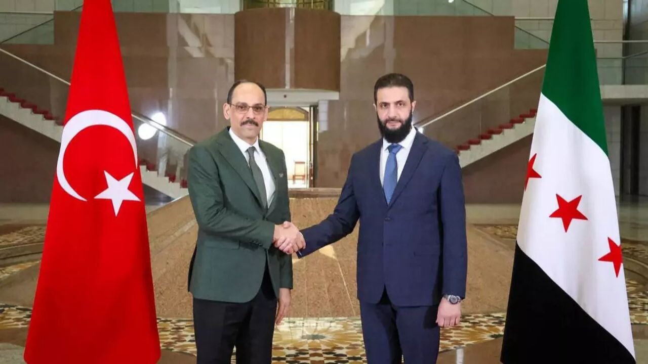 Suriye'ye sürpriz ziyaret: Kalın ve Şara güvenlik gündemini ele alacak