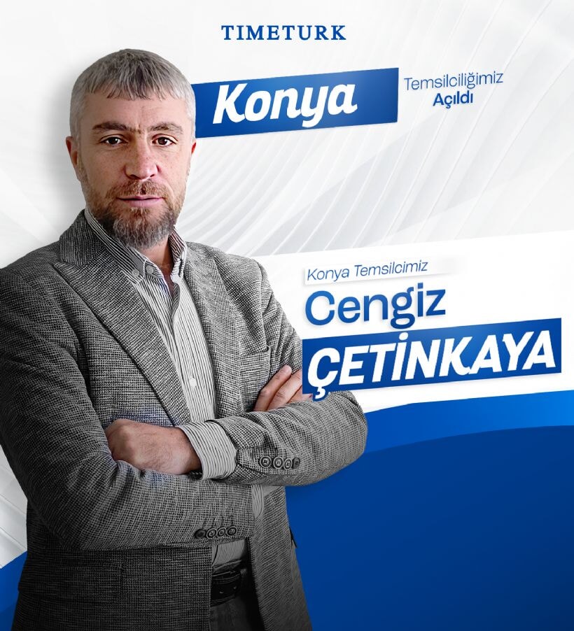 Timetürk Konya Temsilciliğine Cengiz Çetinkaya Getirildi