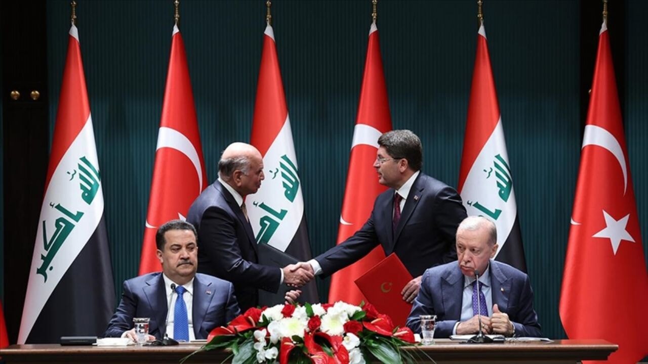 Türkiye ile Irak arasında 11 anlaşma imzalandı