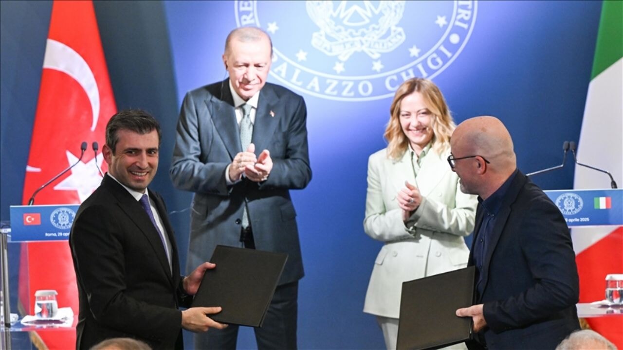 Türkiye ile İtalya arasında 11 anlaşma imzalandı