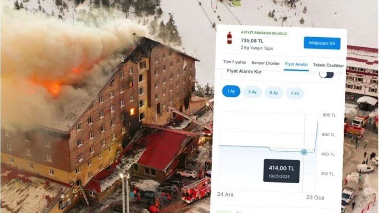 Yangın söndürme tüpü fiyatları fırladı! Sahtekarlar iş başında...