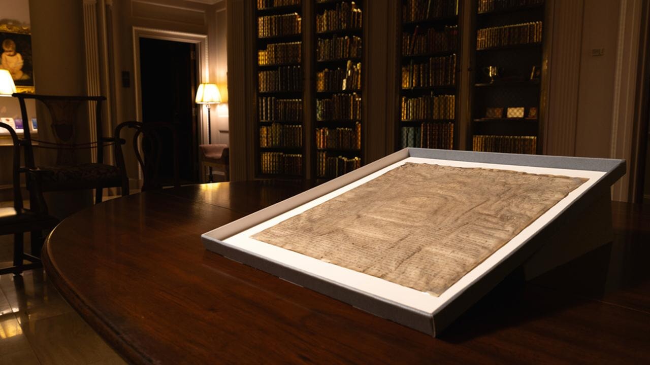 27 dolara aldığı el yazması, 725 yıllık Magna Carta çıktı