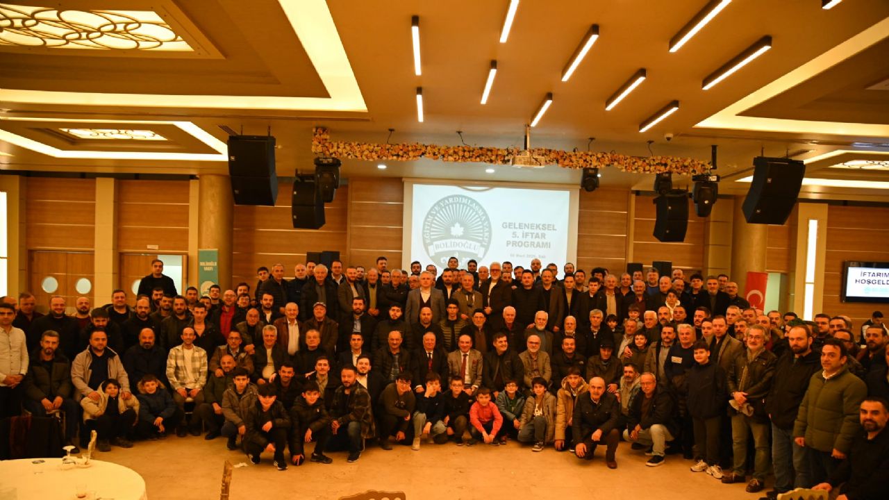 Bolidoğlu Vakfı, 5. Geleneksel Dostluk İftarı'nda bir araya geldi
