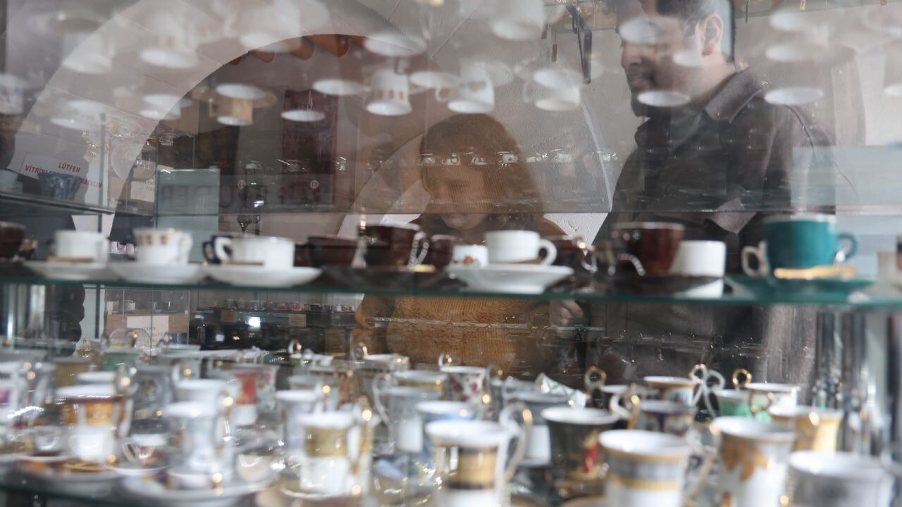 Dünyada tek! 'Kahve Fincanı Müzesi'ne ziyaretçi akını