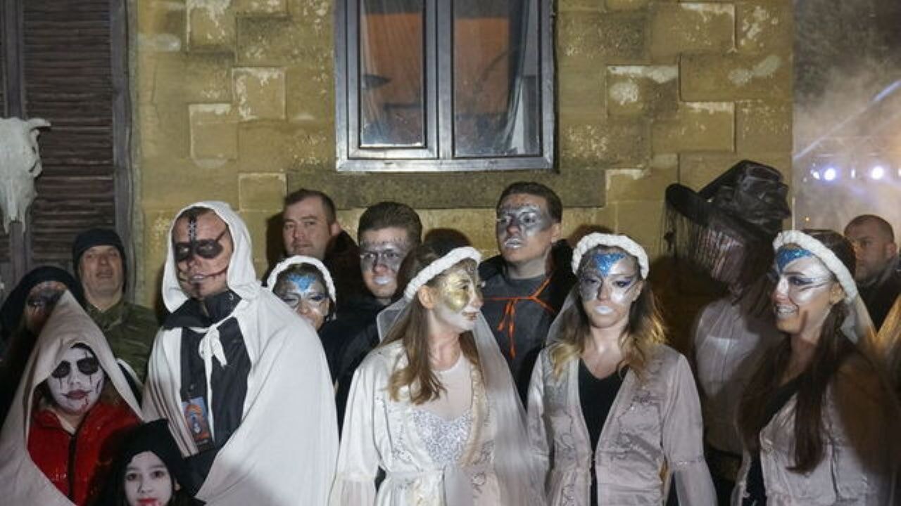 Edirne'de Bocuk geleneğiyle karanlık gecede korku dolu anlar