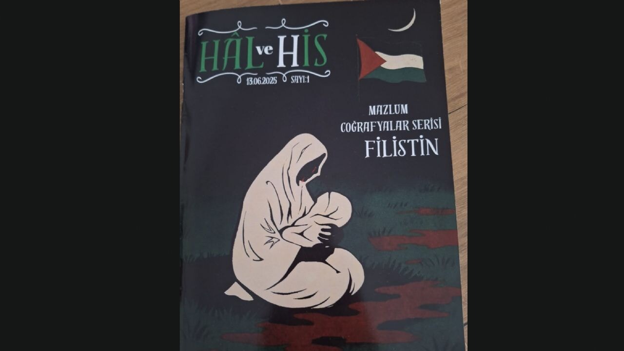 HAL VE HİS DERGİSİ'NİN İLK SAYISI FİLİSTİN KONUSUYLA ÇIKTI!