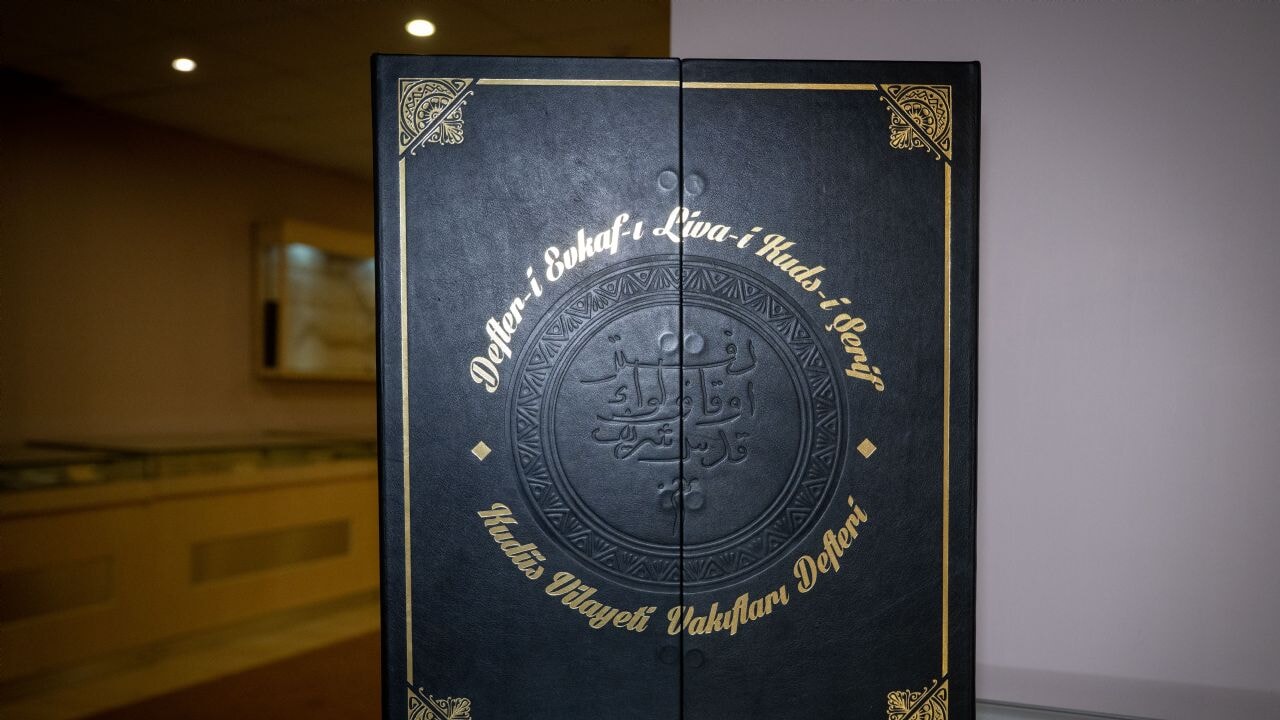 Kudüs'ün yüzlerce yıllık tapu ve vakıf belgeleri Türkiye'de