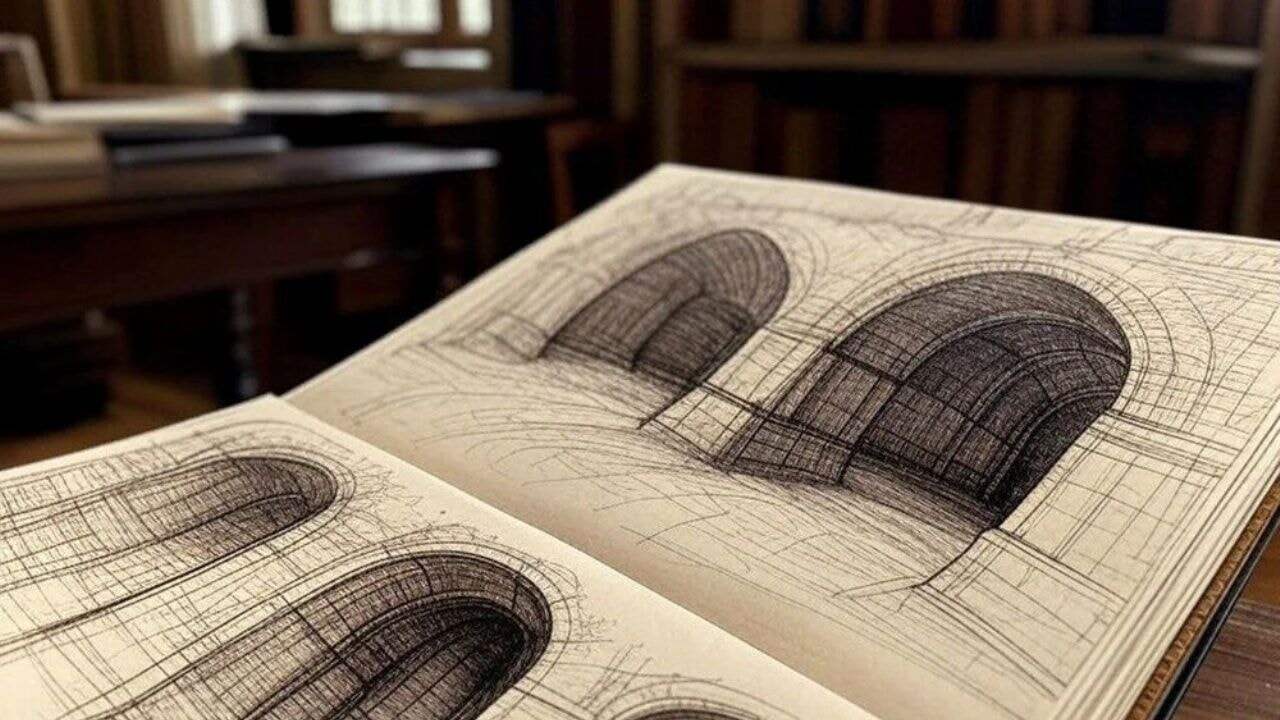 Leonardo da Vinci'nin çizdiği gizemli tüneller 500 yıl sonra keşfedildi