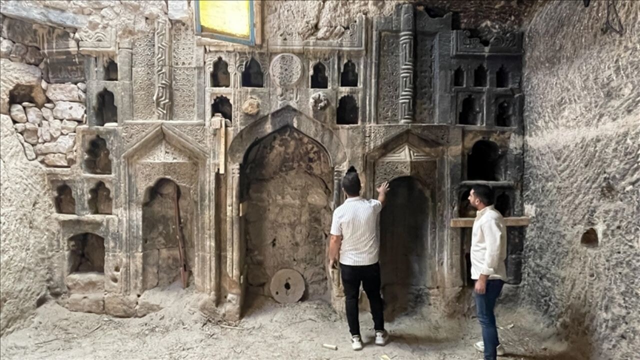 Temizlenen odunluğun 600 yıllık ibadethane olduğu ortaya çıktı