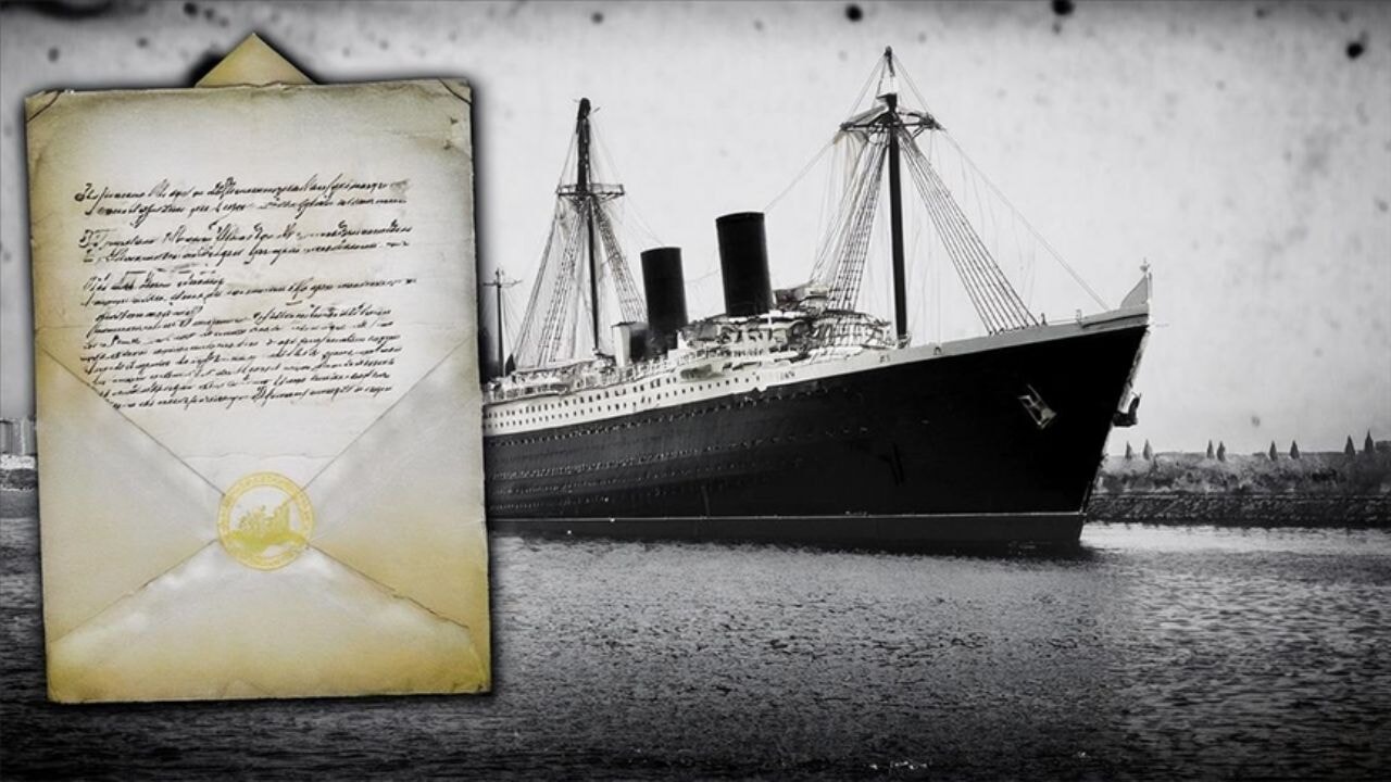 Titanik'te yazılan 'kehanet' mektup satıldı