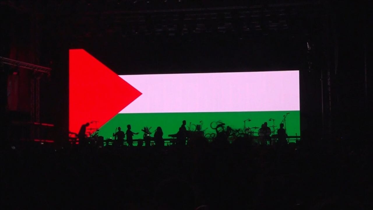 Ünlü İngiliz gruptan Filistin'e destek mesajı