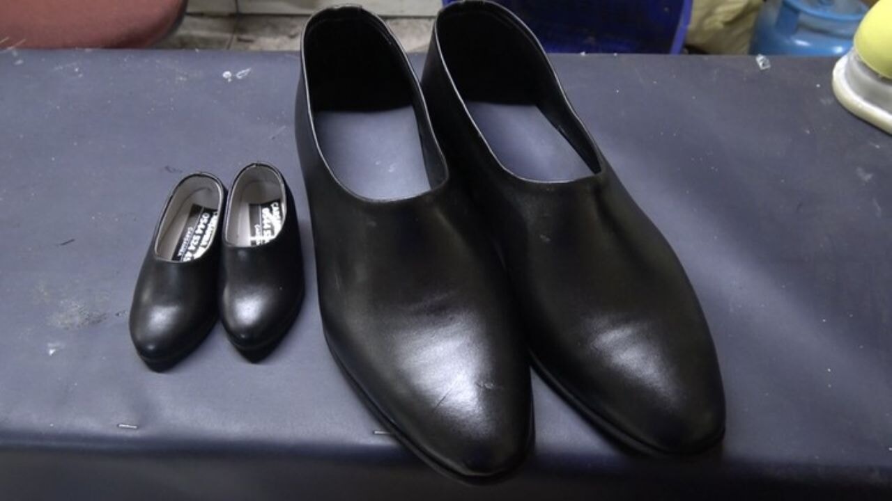 Yumurta topuk ayakkabı