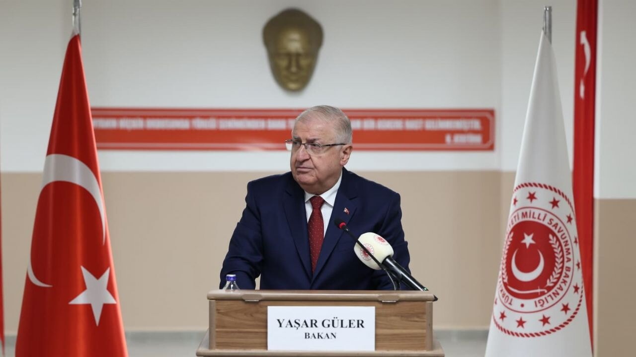 Bakan Güler: 'Terörsüz Türkiye' sürecinde taviz ve pazarlık yok