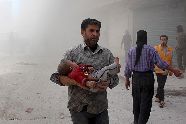 İdlib'e klor gazlı saldırı