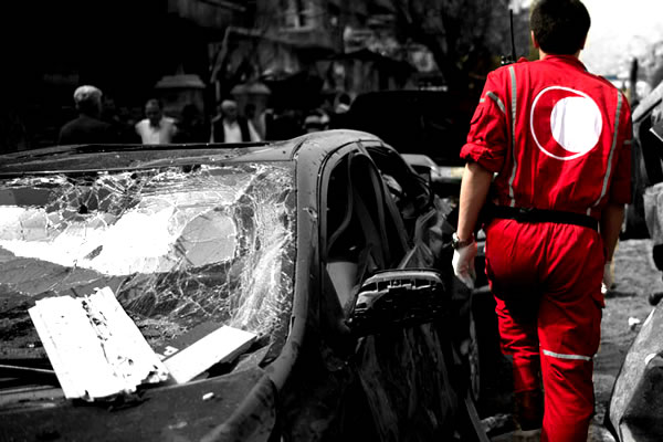 Esed rejimi Kızılay konvoyunu vurdu