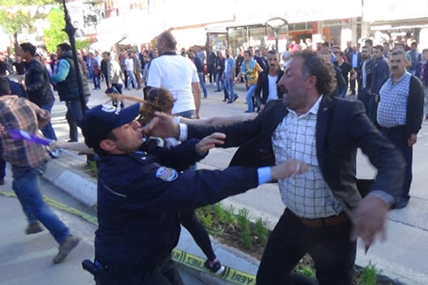 Erzincan'da HDP gerginliği