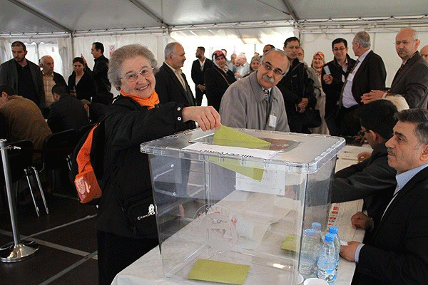 Almanya'da 4 bin 800 oy kullanıldı