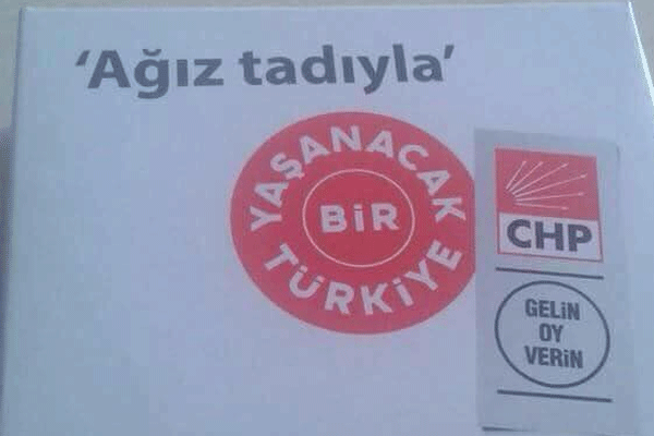 CHP şeker dağıtmaya başladı