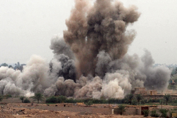 Sınırın sıfır noktası bombalandı!