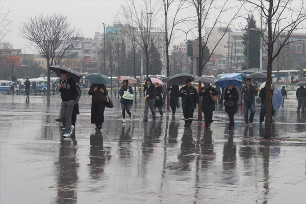 13 ile kuvvetli yağış uyarısı