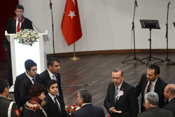 Danıştay merasimi Feyzioğlu'na kapattı