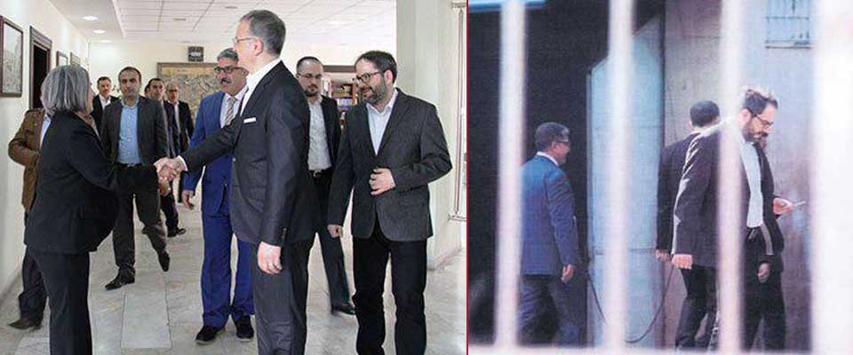 O görüşmenin fotoğrafları sızdı