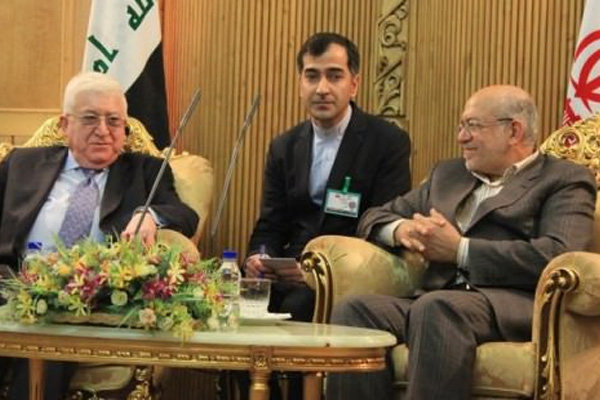 Irak Cumhurbaşkanı Masum İran'da