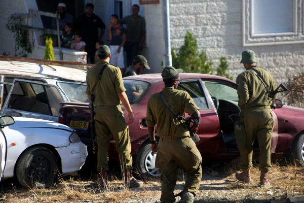 4 Yahudi yerleşimciye araç çarptı