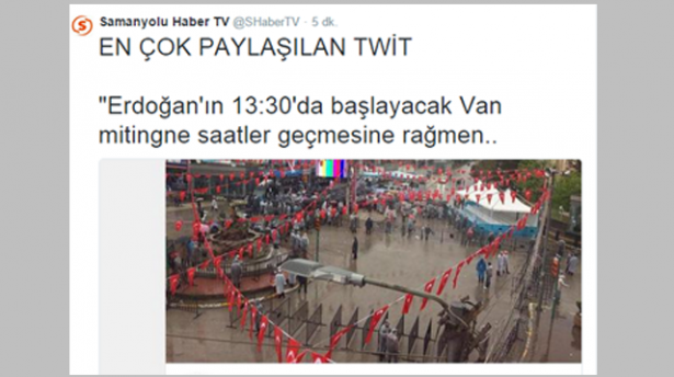 STV'den tartışılan Erdoğan fotoğrafı