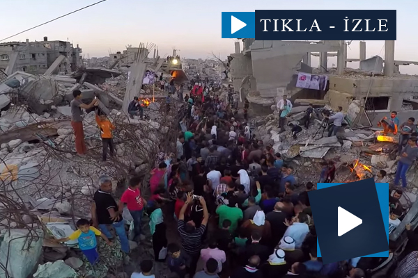 Gazze'de enkazın gölgesinde film festivali