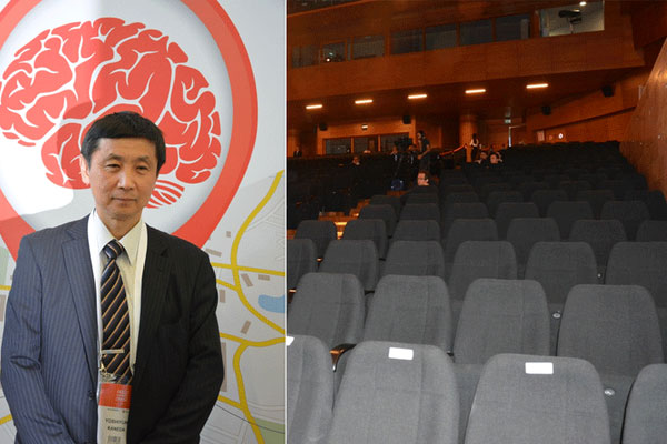 Japon deprem uzmanı 'tsunami'yi' boş koltuklara anlattı