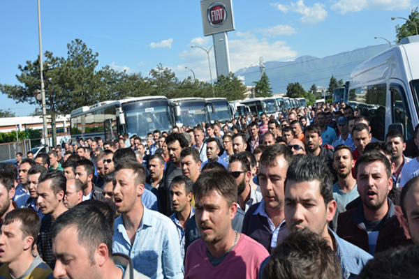 Metalde büyük eylem:Patronda korku işçide kararlılık var