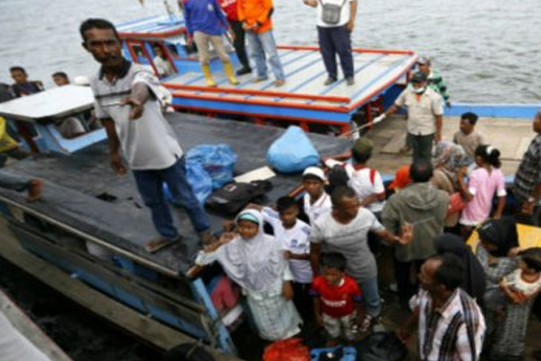 Kurtarılan Arakanlı Müslümanlar Açe'de
