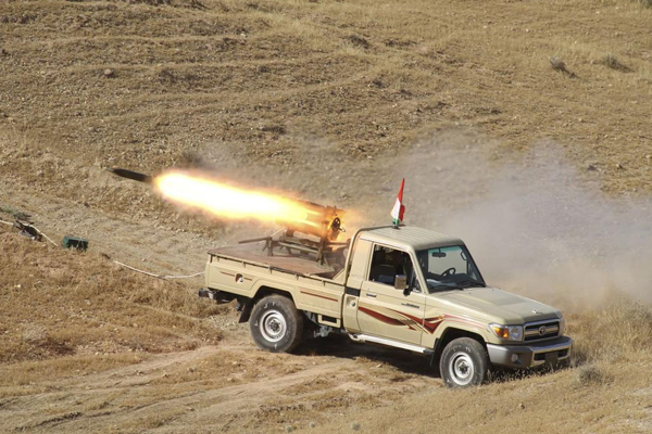 Peşmerge IŞİD’e giden silahları havaya uçurdu!