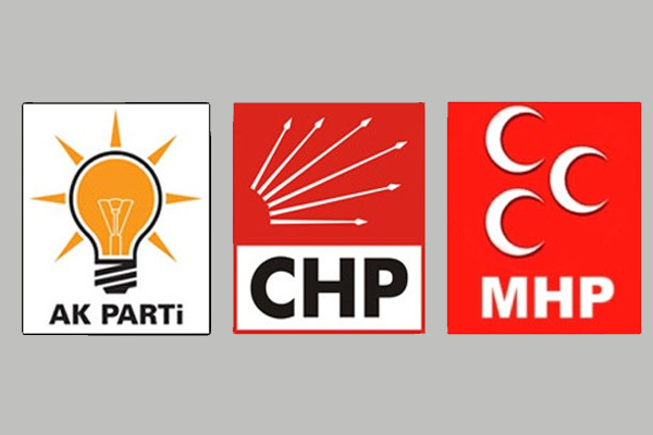 3 partiden saldırılara ortak tavır