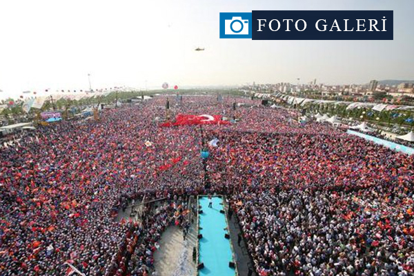 AK Parti'nin dev İstanbul mitingi