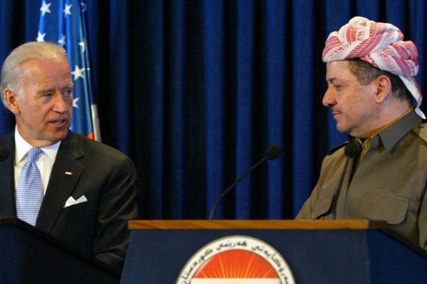 Biden'den Barzani'ye: Ömrümüz Kürt devletini...