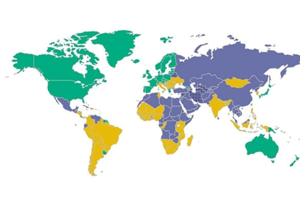 Basının en çok gerilediği ülkeler