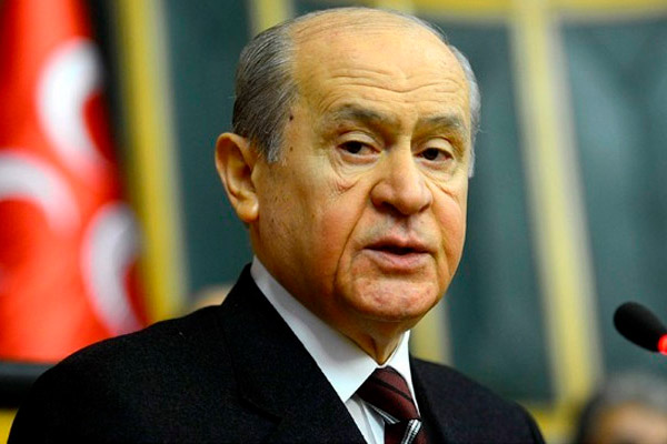 Bahçeli'den sert KKTC tweeti