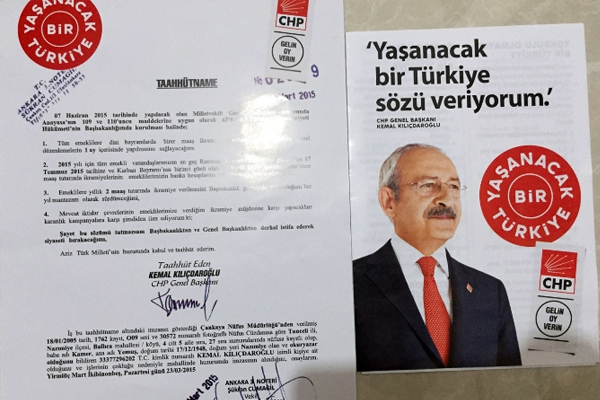 Kılıçdaroğlu'ndan evlere noter tasdikli vaat