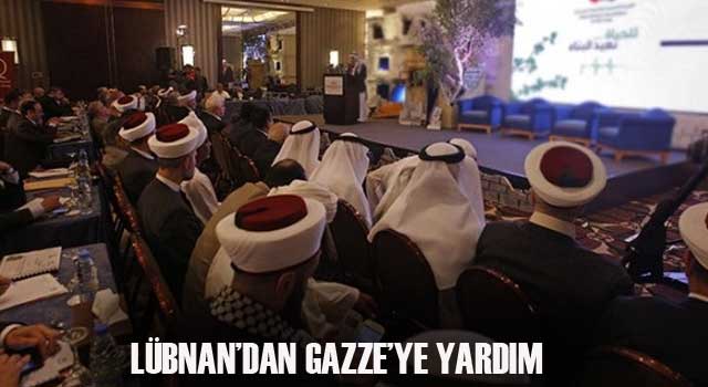 Lübnan'dan Gazze'ye 80 milyon dolarlık yardım