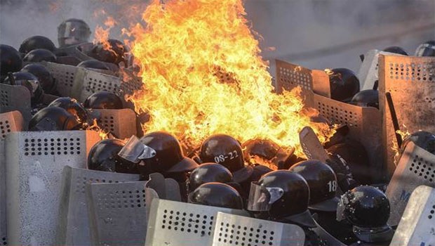 Ukrayna yine karıştı