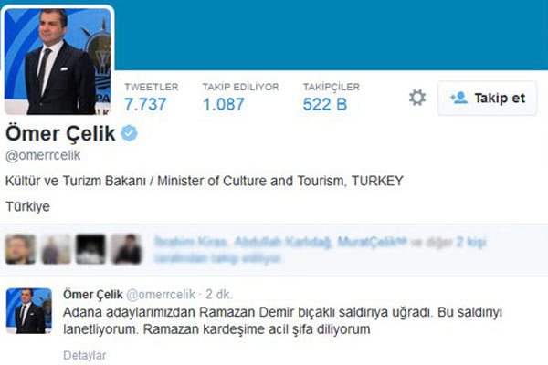 AK Partili aday bıçaklandı