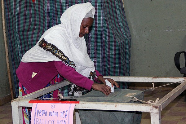 Etiyopya sandık başında