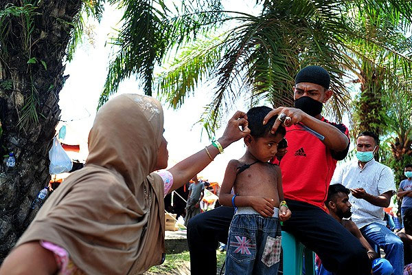 Rohingyalar Açe'de yaşam mücadelesi veriyor